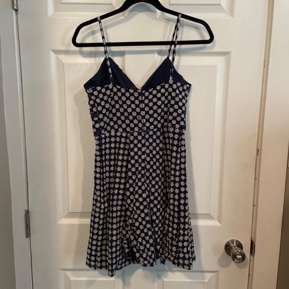 Blue and white floral mini dress - Picture 3 of 3